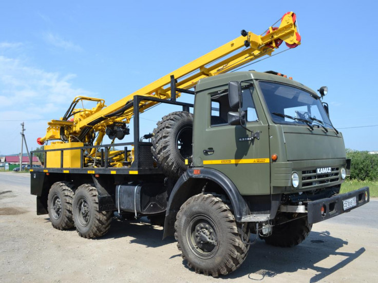 УРБ-2А2 на КАМАЗ 43101А с НБ-4, ЛБС-250 на новой гидросистеме с ЗИП